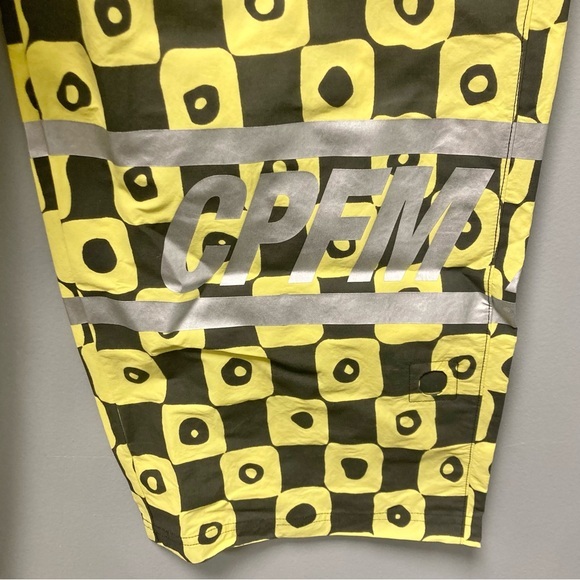 Nike x Cactus Plant Flea Market CPFM Yellow Black Patterned Pants Size Medium - Picture 4 of 16